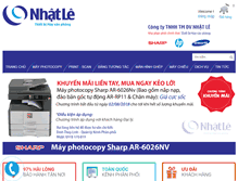 Tablet Screenshot of nhatle.vn